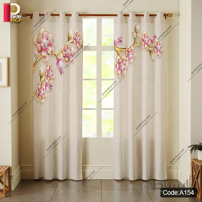 پرده پانچی چاپی کد A154