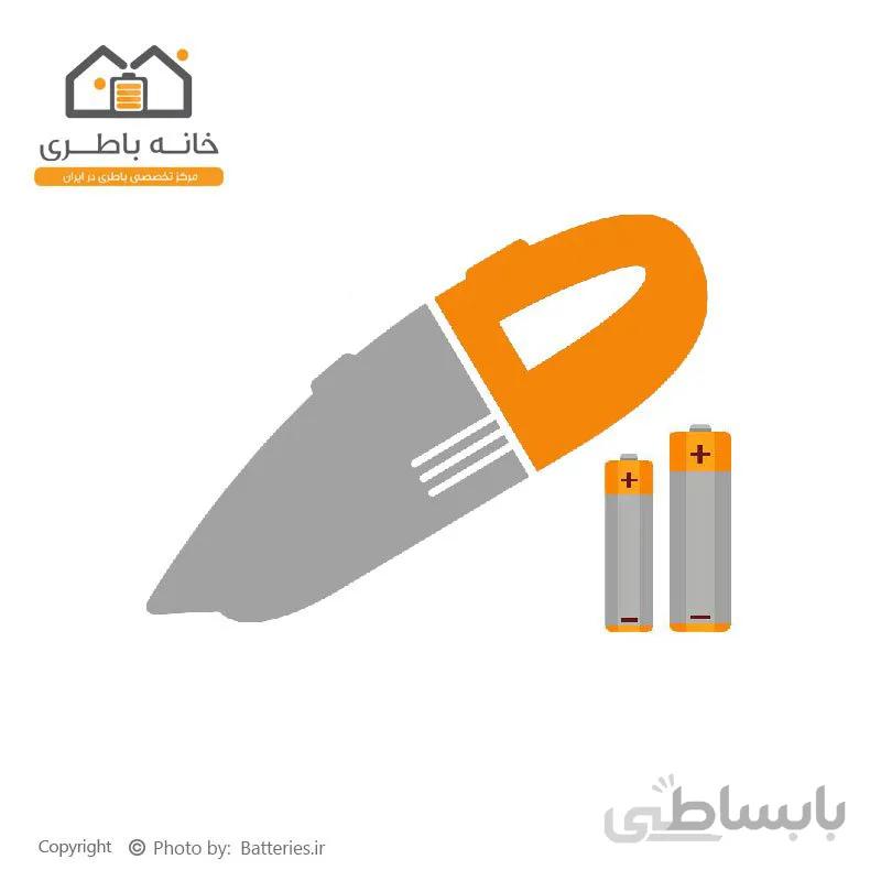 باتری جارو شارژی دلمونتی 12 ولت 1500 میلی آمپر