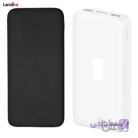 شارژر همراه شیائومی مدل Redmi PB200LZM Global ظرفیت 20000 میلی آمپر ساعت به همراه کاور