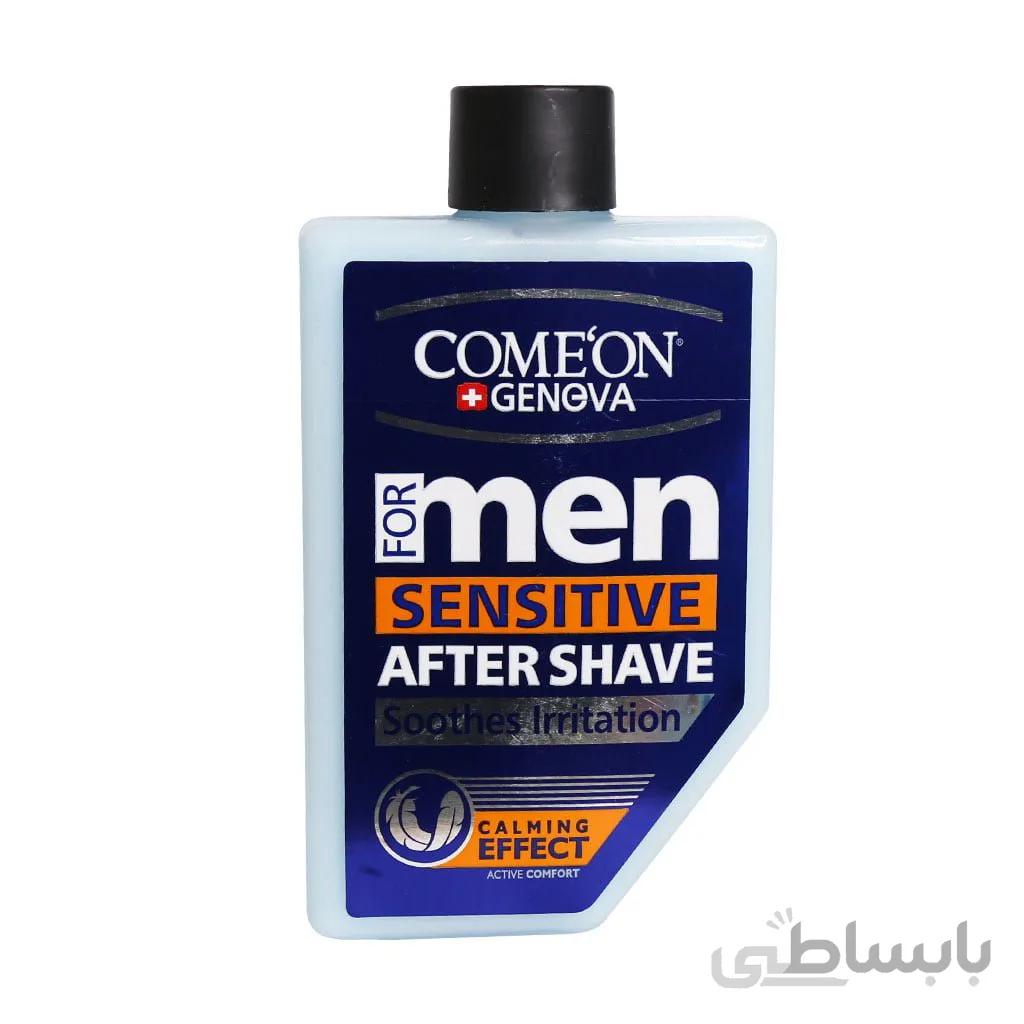ژل افتر شیو مردانه مخصوص پوست خشک و حساس 260 میلی لیتر کامان