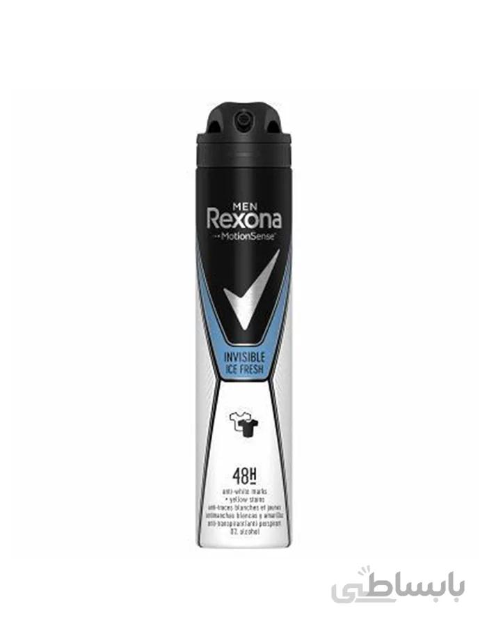 اسپری بدن مردانه مدل ICE FRESH رکسونا 200میلی (Rexona)
