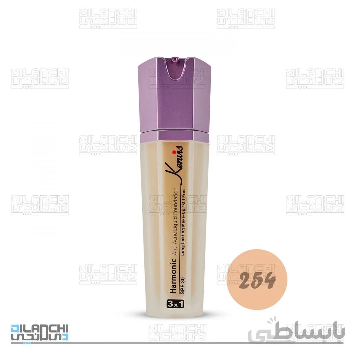 کرم پودر کنویس مناسب برای پوستهای چرب شماره k254