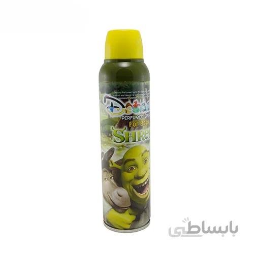 اسپری خوشبو کننده بچه گانه desnniy مدل شرک 150 میل