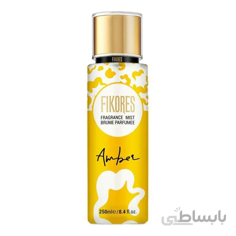 بادی اسپلش مردانه فیکورس مدل Amber حجم 250 میل