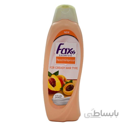 شامپو هلو و زردآلو فاکس مناسب موهای چرب Fax Peach & Apricot
