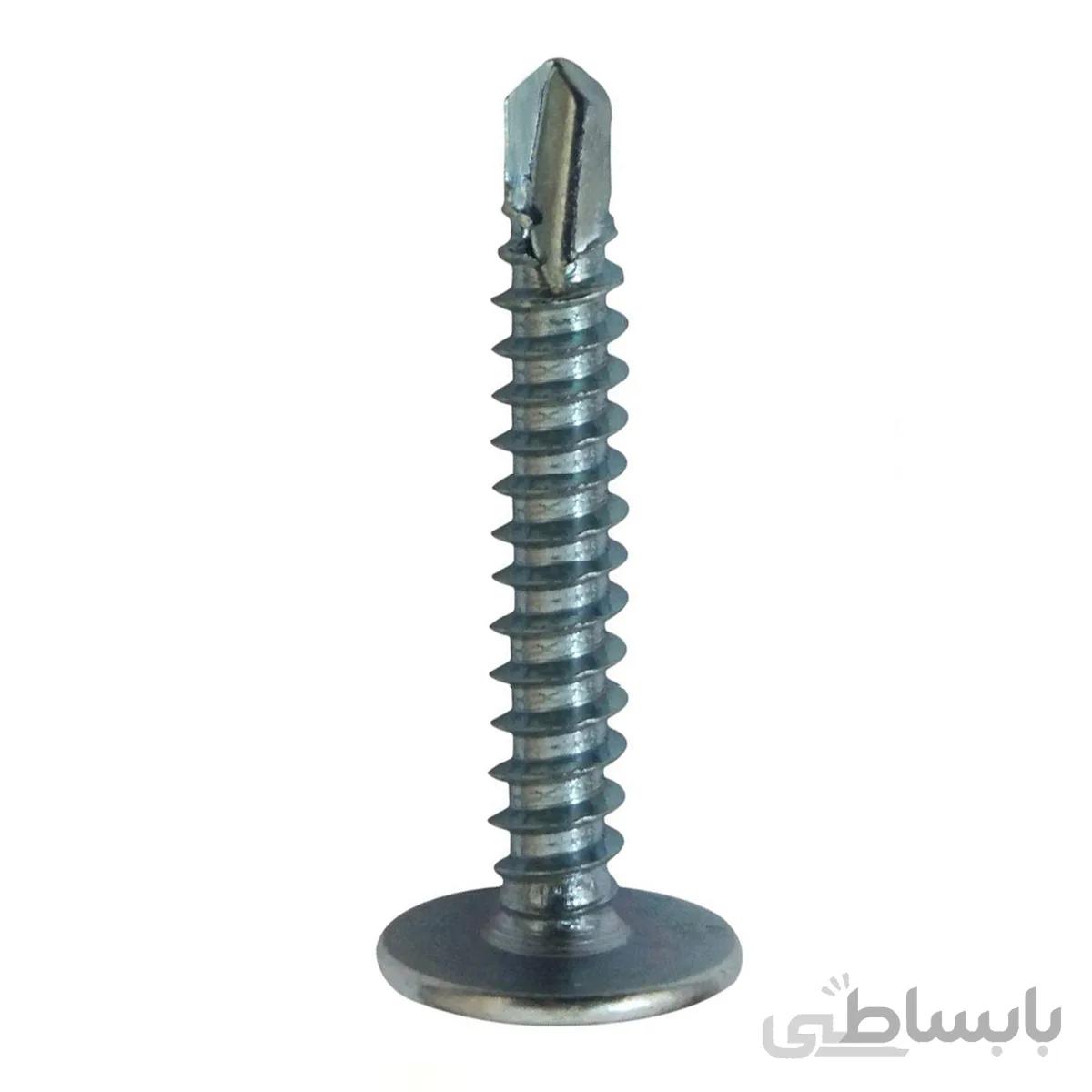 پیچ واشردار سرمته دار مدل 38-4.2 بسته 50 عددی