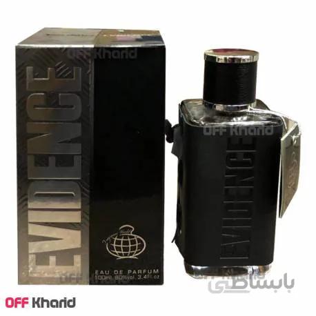 عطر مردانه فراگرنس ورد اویدنس (EVIDENCE) حجم 100 میل ا Fragrance World EVIDENCE for men