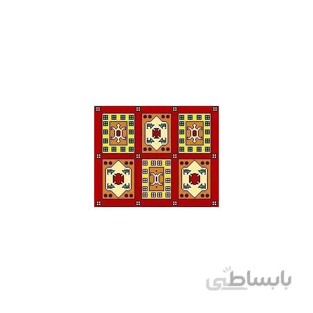 نخ و نقشه فرش درشت باف کد 5