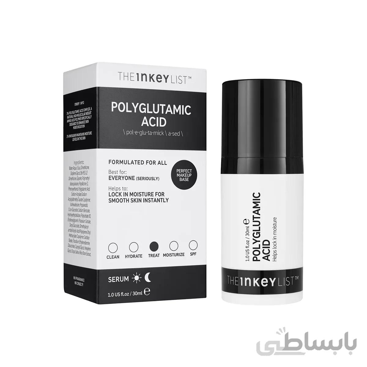 سرم آبرسان و مرطوب کننده پلی گلوتامیک اسید اینکی لیست