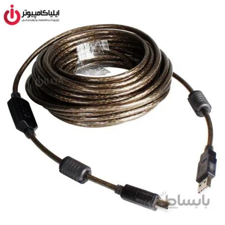 کابل پرینتر USB برددار برند پی نت به طول 30 متر
