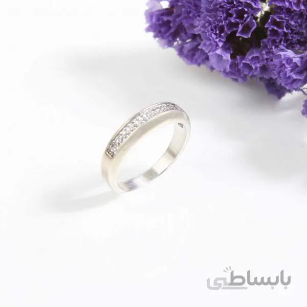 انگشتر حلقه نقره مردانه کد 4957