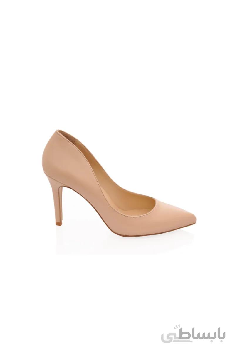 خرید نقدی کفش پاشنه بلند مجلسی زنانه فروشگاه اینترنتی برند KARVENSHOES رنگ بژ کد ty42155553