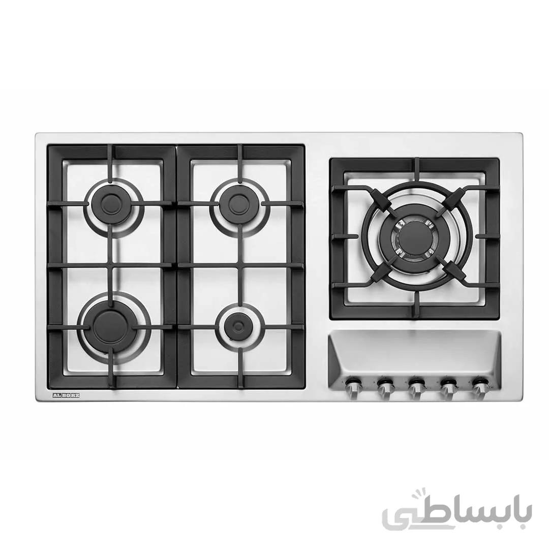 اجاق گاز صفحه ای استیل S5959 استیل البرز ا ُS5959 کد 313413