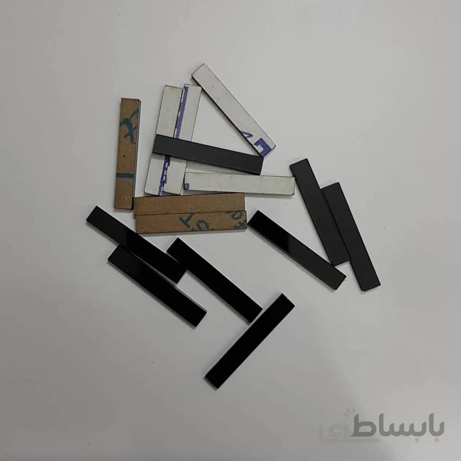 نشانه ساعت سایز متوسط مشکی