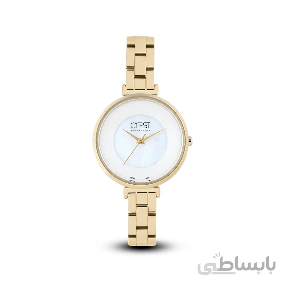 ساعت مچی عقربه ای زنانه کرست مدل Crest-6023