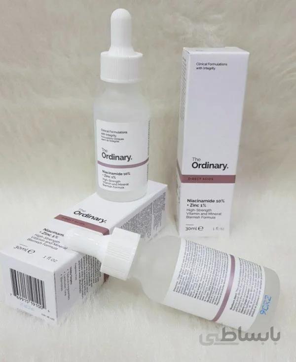 سرم ابرسان هیالورونیک اسید اوردینری rdinary. rdinary. DIRECT ACIPS Nacinamide 1o Zinc 1 ra