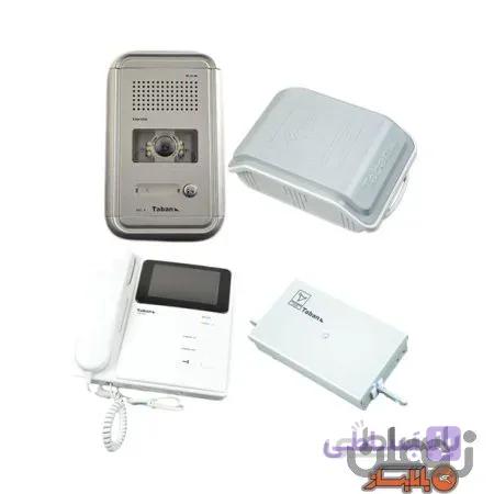 پک پنل ورودی در باز کن تصویری 30 واحده تابان مدل خورشید
