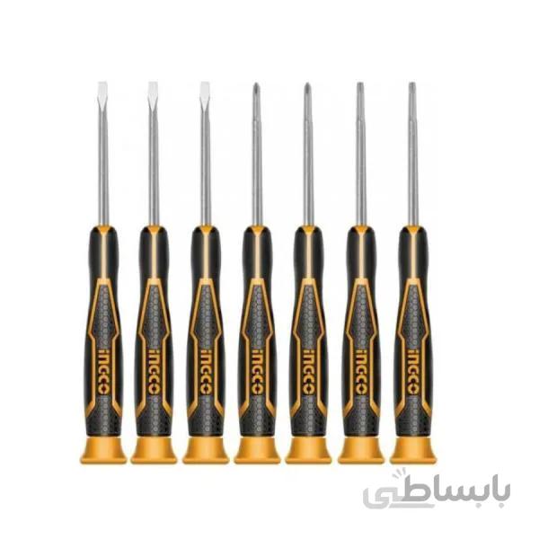 ست 7 عددی پیچ گوشتی ریز اینکو مدل HKSD0718