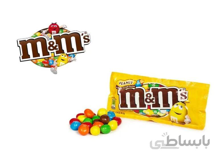 اسمارتیز ام اند ام 45گرم پاکتی زرد