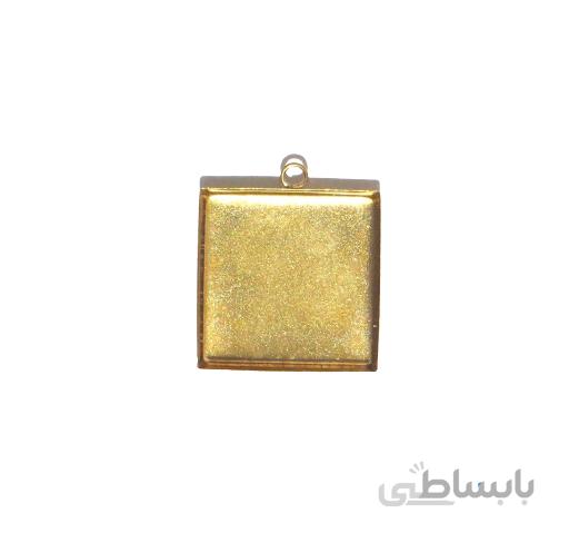 گردنبند مربع کفه دار