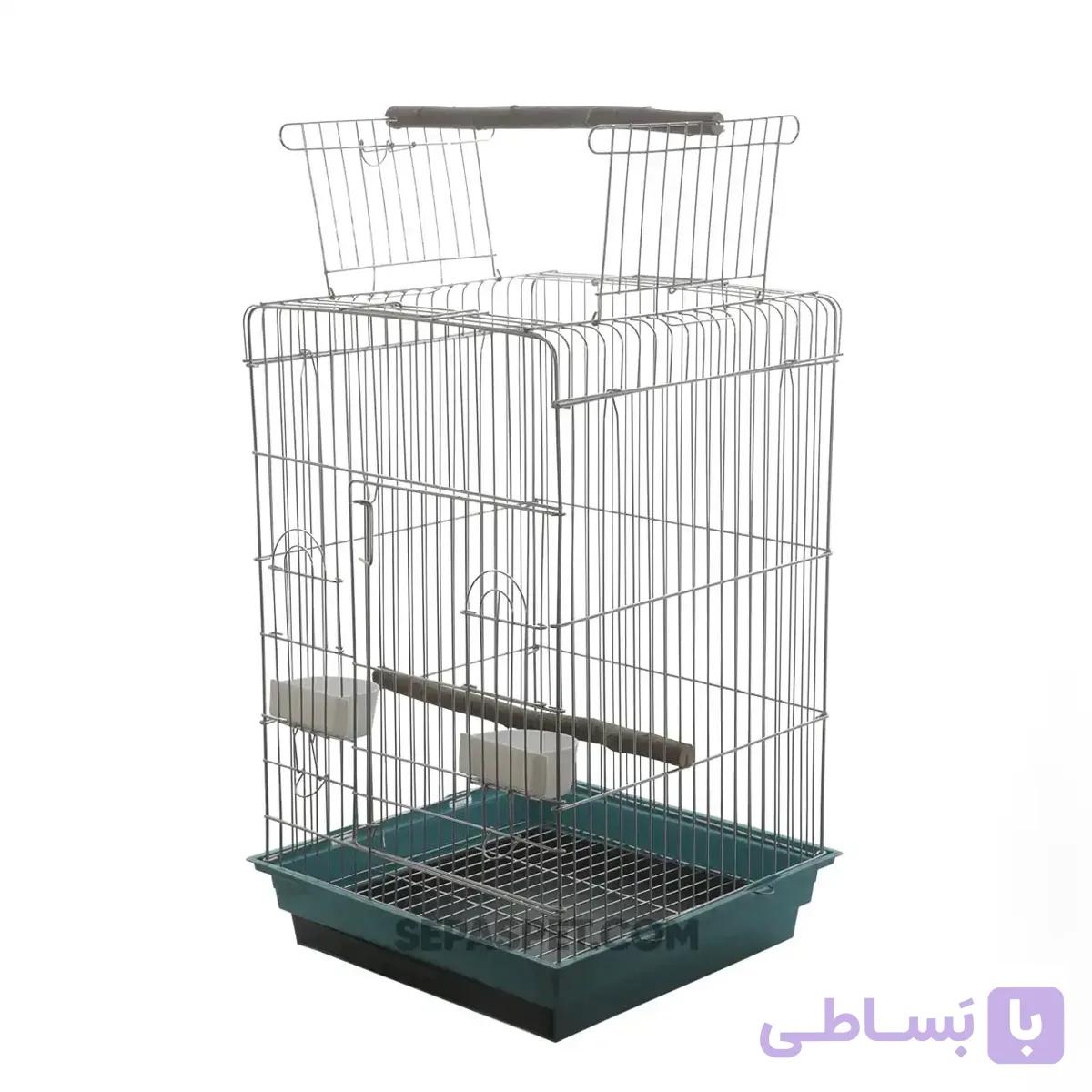 قفس طوطی سانان مدل دو درب کد 1033