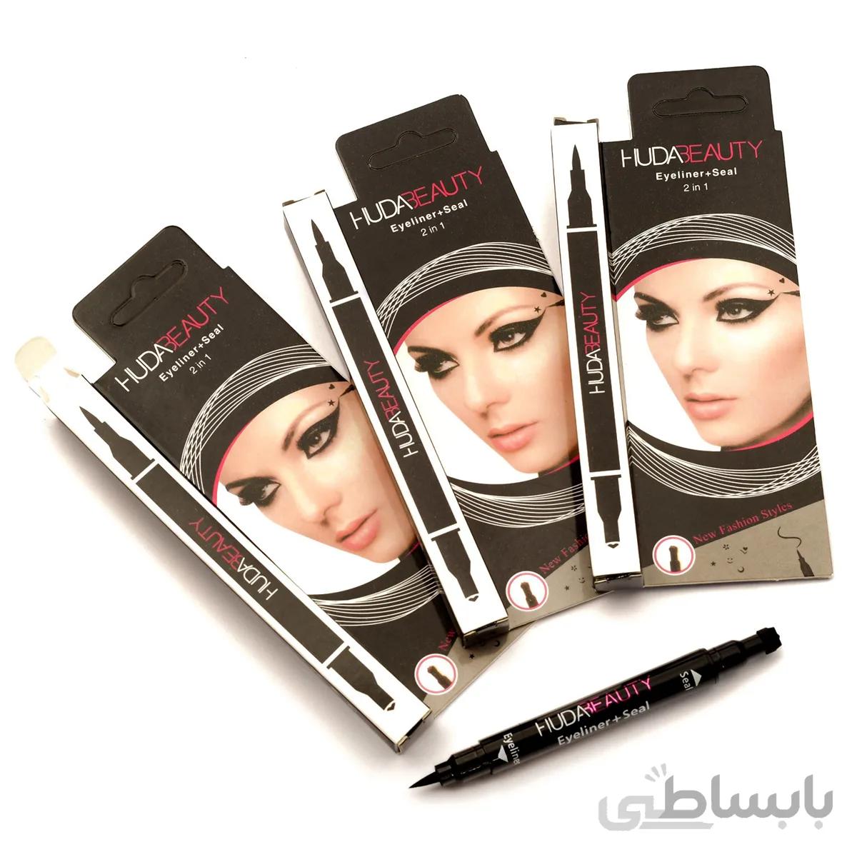 خط چشم دو سر ماژیکی طرح‌دار هدی بیوتی Huda Beauty