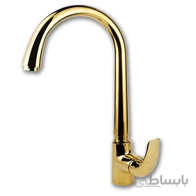 شیر ظرفشویی کسری مدل هیرمند طلایی