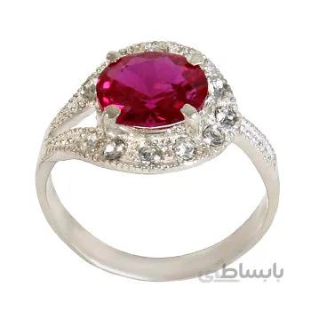 انگشتر نقره زنانه کد AW-021