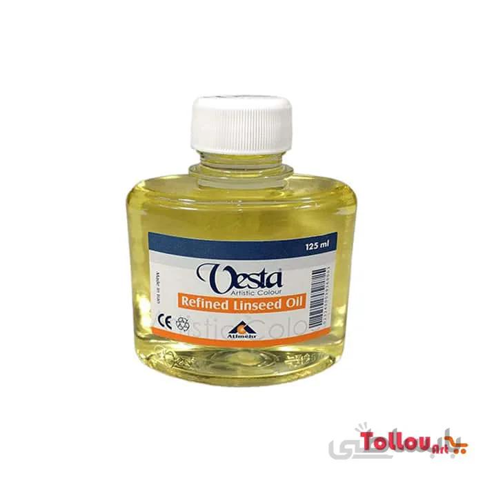 روغن بزرک وستا حجم 125میلی‌لیتر REFINEDLINSEDOIL