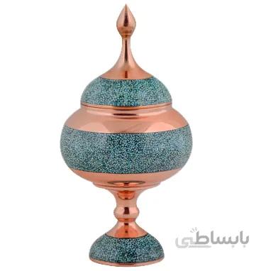 شکلات خوری فیروزه کوب اثر آقاجانی ارتفاع 27 سانتی متر کد SkF-16