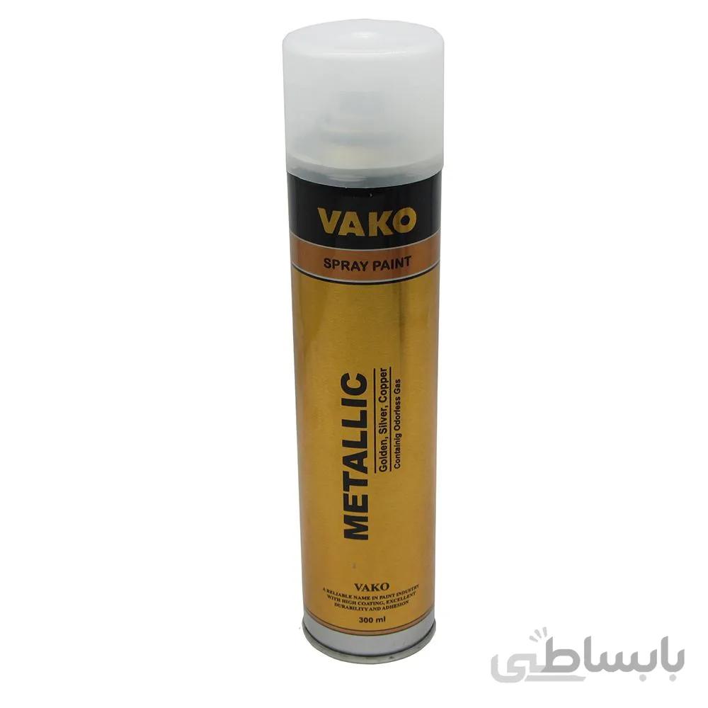 اسپری رنگ استیل واکو کد 01 حجم 300 میلی لیتر بسته 2 عددی