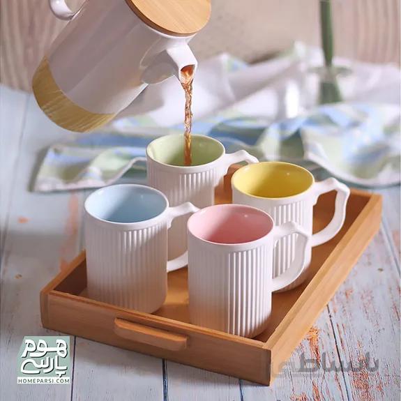 ست چای خوری رنگی