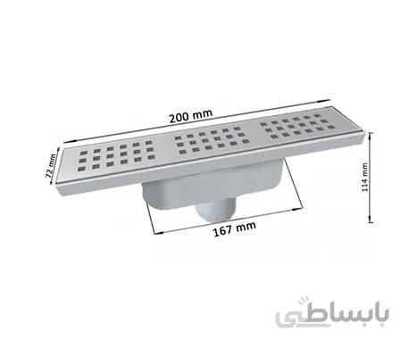 کفشور خطی رویه استیل MTS9600-200 مساتکنیک MESATEKNIK