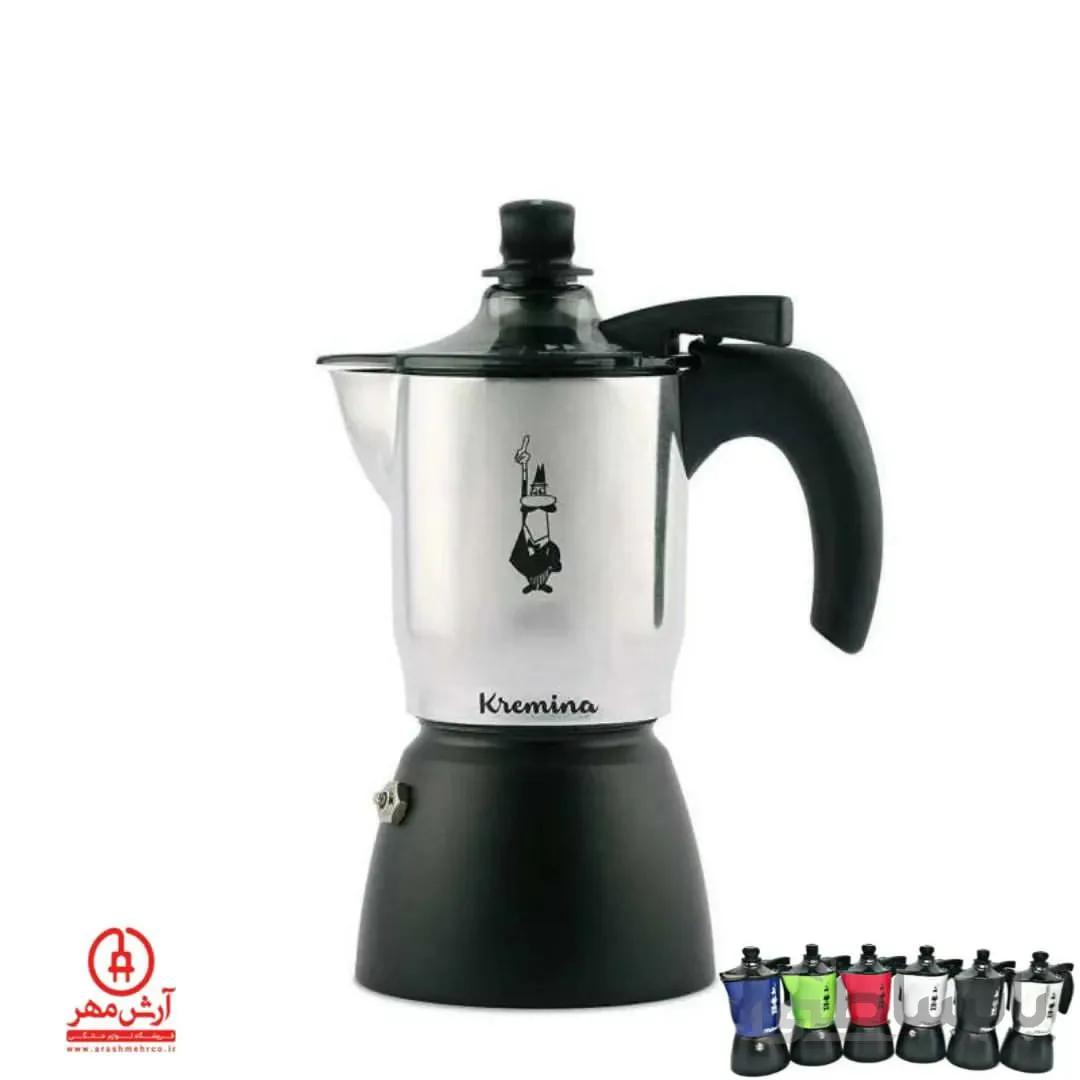 قهوه جوش رومانتیک هوم مدل moka_300 قرمز ا Espresso Maker 3 CUPS ROMANTIC HOME MODEL : MOKA_300