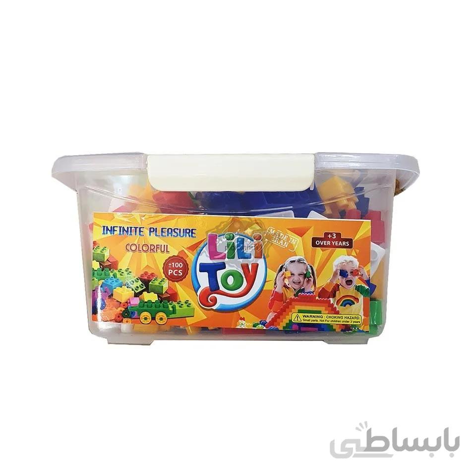 لگو باکس 100تکه لی لی تویز
