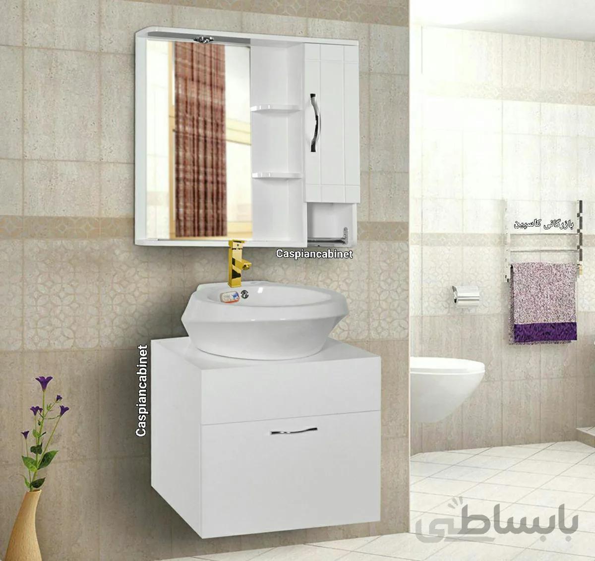 روشویی کابینت دار اورینت دیواری 60 سانت ا روشویی کابینت دار اورینت دیواری 60 سانت