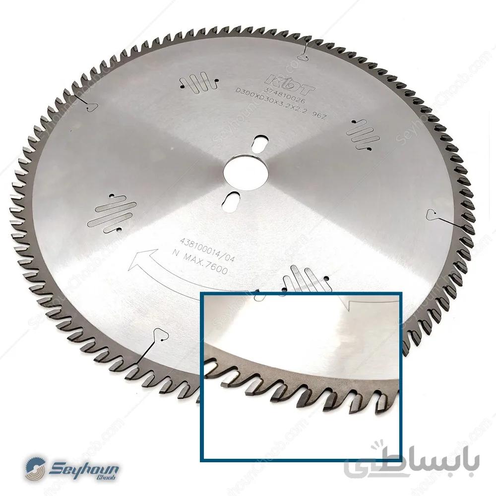 تیغ اره ام دی اف ۹۶دندانه قطر۳۰۰میلی متر KDT مدل 374810026