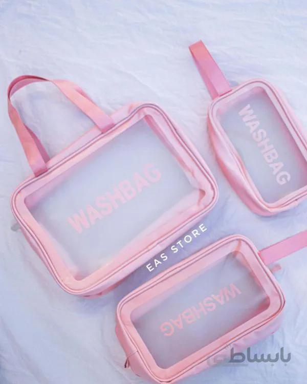 کیف فانتزی صورتی WASHBAG