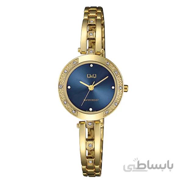 ساعت مچی زنانه کیو اند کیو مدل Q&Q F639J002Y