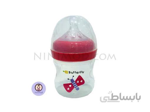 شیشه شیر طرح butterfly