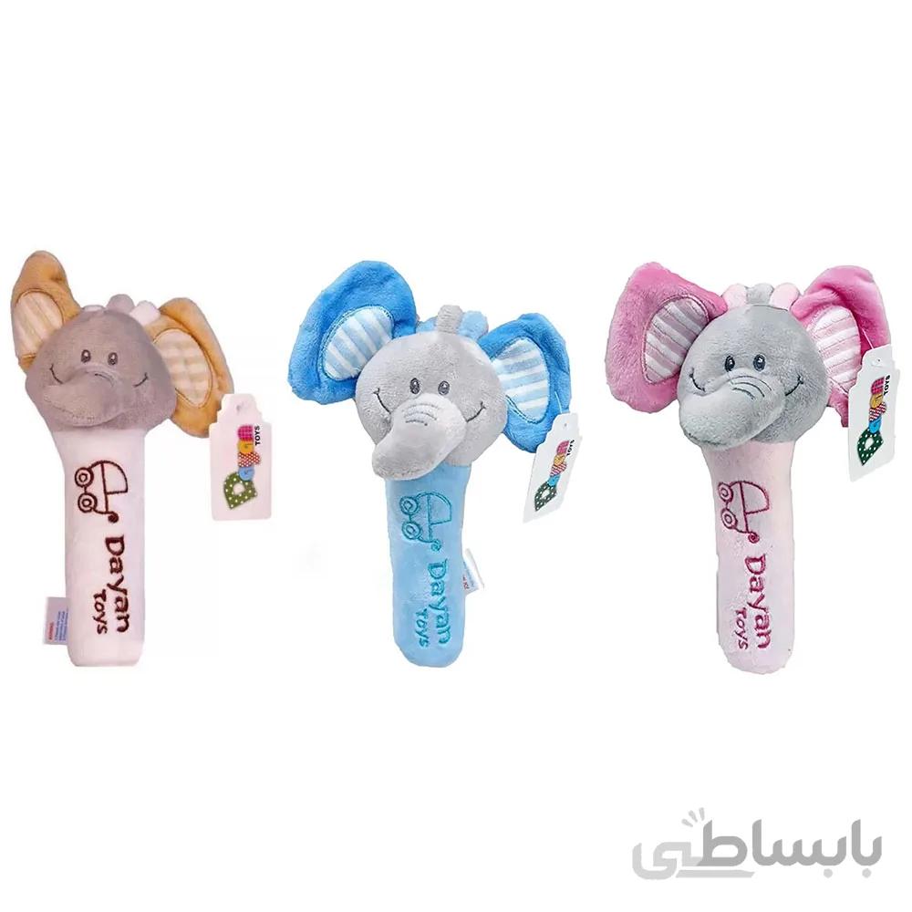 عروسک سوتی پولیشی طرح فیل دایان Dayan
