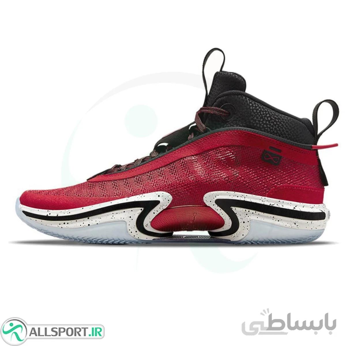 کفش بسکتبال نایک طرح اصلی Nike Air Jordan 36 Red Black