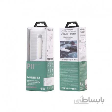 هدست بلوتوث WK مدل P11 ا Wk Design P11 Bluetooth Handsfree