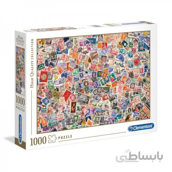 پازل کلمنتونی 1000 تکه تمبرها 39387