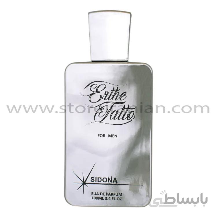 ادو پرفیوم مردانه سیدونا مدل Erthe Tatto حجم 100 میلی لیتر ا Sidona Erthe Tatto Eau De Perfume for Men 100ml
