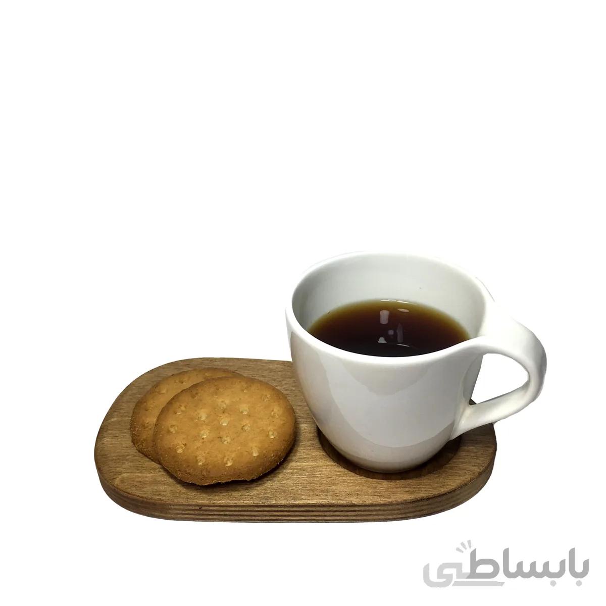 سینی چوبی بیضی