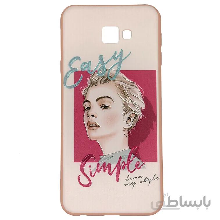 کاور گوشی سامسونگ J4 plus 2018 طرح ایزی سیمپل برند Vip Design