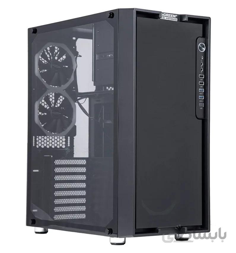 Computer Case Green Z6 ARTEMIS ا کیس کامپیوتر گرین Z6 ARTEMIS