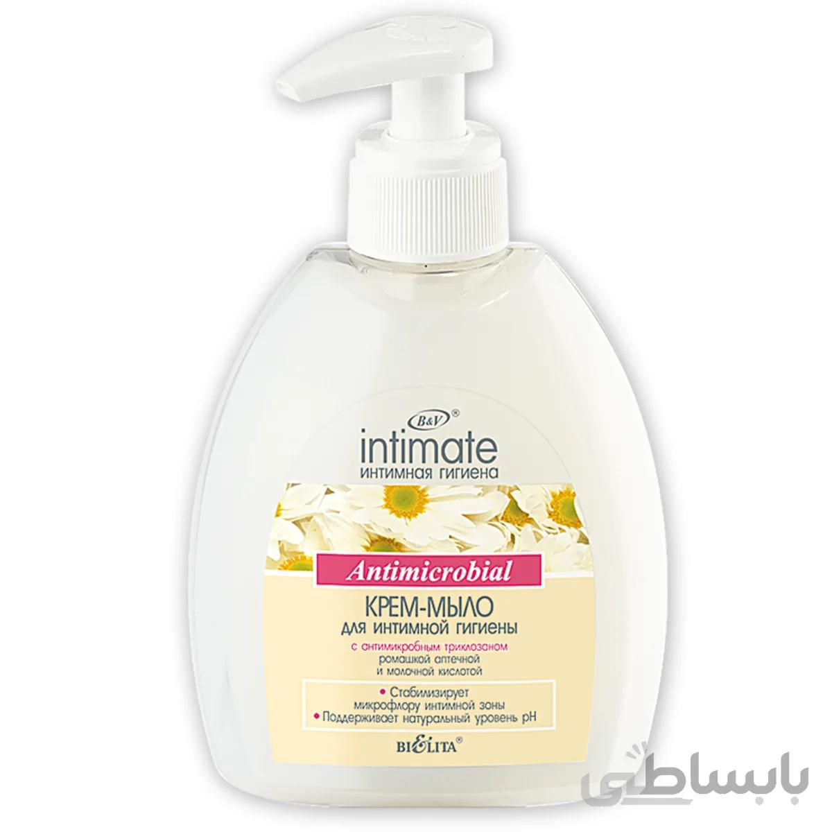 صابون کرمی "intimate" برای بهداشت نواحی تناسلی 380ml