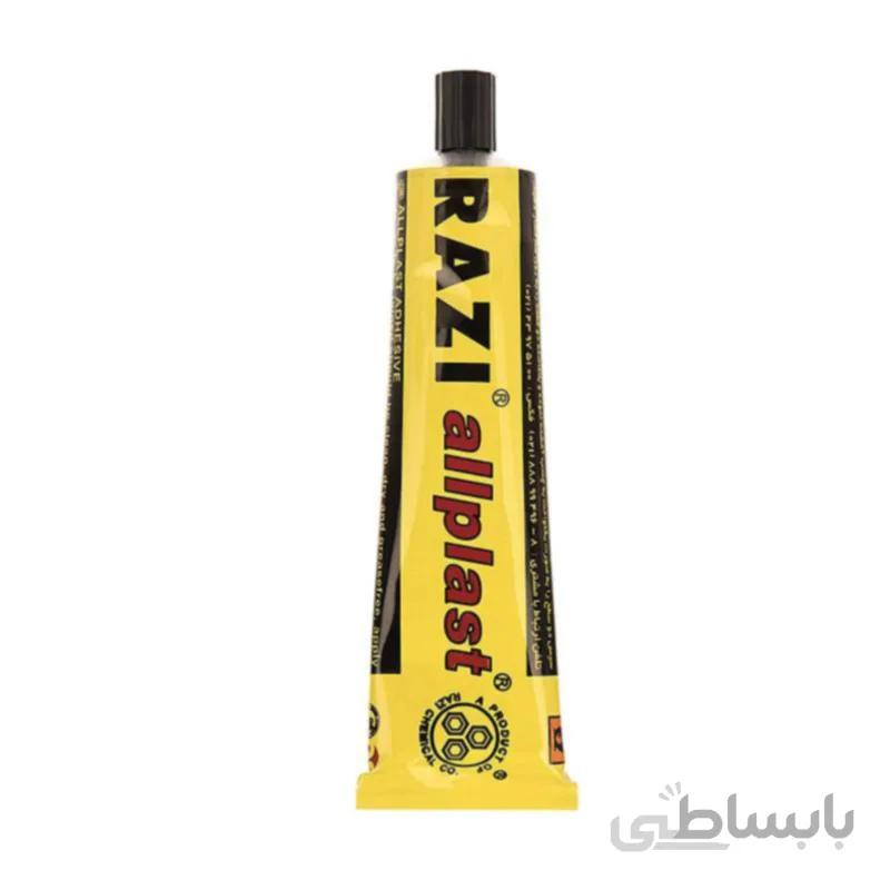 چسب همه کاره رازی مدل Allplast حجم 100 میلی لیتر
